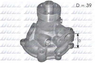 Pompa apa potrivit IVECO ZETA; AGRIFULL 80; FIAT 700; FIATAGRI 700, 800, DI 8035.04.359-8055.05.250 01.75-12.90