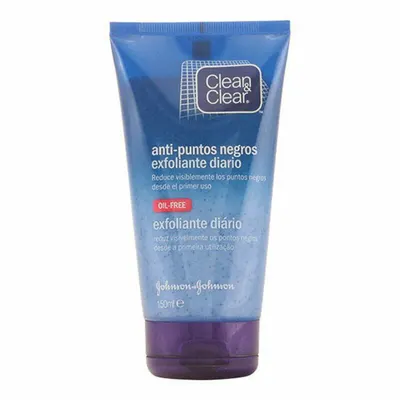 Exfoliant facial, Clean & Clear, anti puncte negre, 200 ml