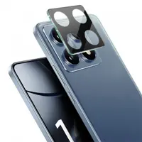 Folie de protectie Camera Spate Techsuit pentru Xiaomi 14T, Sticla Securizata, Neagra