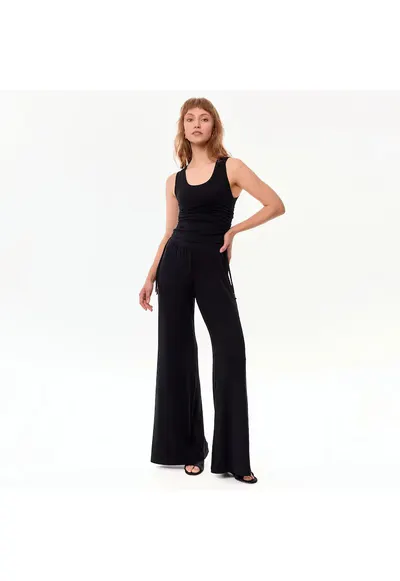 Pantaloni evazati Ivy - Negru