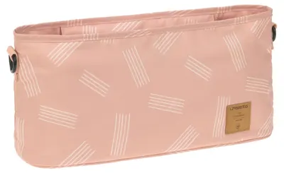 Organizator pentru cărucior Lassig - Soft Stripes, Rose