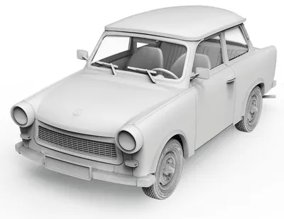 Model asamblabil AK Interactive Competiții: Automobile - Trabant 601 S Rallye