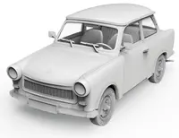Model asamblabil AK Interactive Competiții: Automobile - Trabant 601 S Rallye