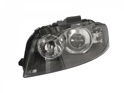 Far stanga (D2S H7, reglaj electric, cu motoras, fundal negru) AUDI A3 2003-2008