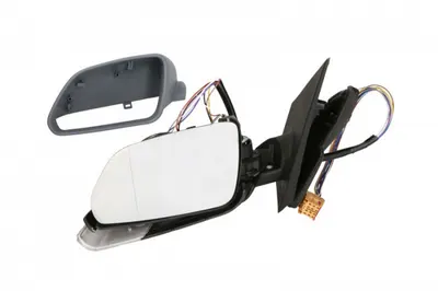 Oglinda stanga electrica, asferic, incalzita, crom, grunduita, pliabila electric VW POLO intre 2005-2009