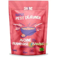 Cereale Instant cu Ovaz, Zmeura si Banane fara Gluten Ecologice/Bio 300g