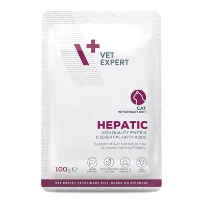 Vet Expert Dieta Pisica Hepatic, 100 grame