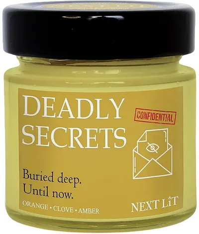 Lumânare parfumată Next Lit Burning Tropes - Deadly Secrets, 100 g