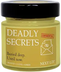 Lumânare parfumată Next Lit Burning Tropes - Deadly Secrets, 100 g
