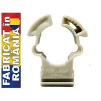 Clema Fixare Teava Tip Omega 16mm – Gri