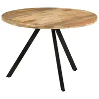 Gossi masa de bucatarie, 110x75 cm, lemn masiv de mango