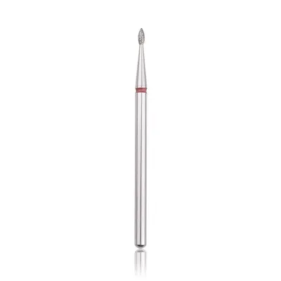 Capăt freza Diamant HEAD picătură, roșu, L- 3,5 mm, Ø1,4 mm - HBD-257RD.018
