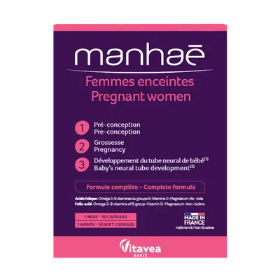 Femmes Enceintes, 30 capsule, Manhae