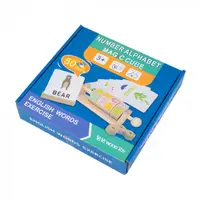 Joc Multifunctional din Lemn cu Litere