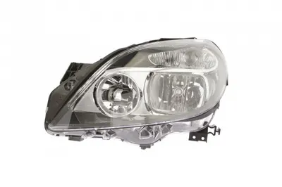 Far Stanga (H7 H7, electric, cu motor, culoare insert: cromat negru, culoare semnalizator: galben) potrivit MERCEDES B SPORTS TOURER (W246, W242)