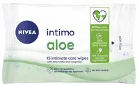 Nivea Servetele de igiena intima Aloe Water, 15 buc