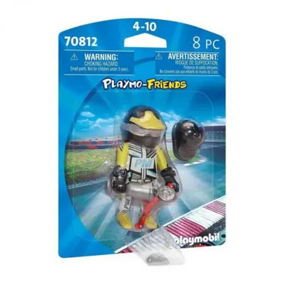 Figurina sofer de curse 70812 Playmobil