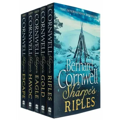 Sharpe Series Books 6 - 10 Collection Box Set, Bernard Cornwell