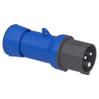 Fisa Mobila Mureva, Dreapta, 16 A, 2P + E, 200, 250 V Ac, Ip44
