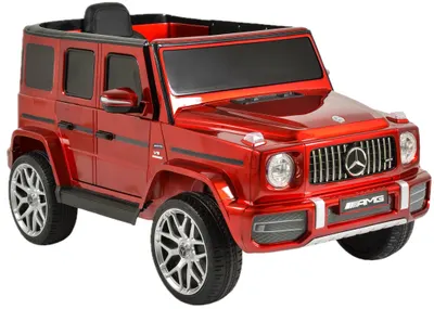 Mașină cu baterie Mercedes - AMG G63, roșu metalizat