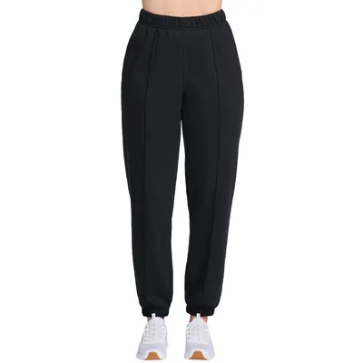 Pantaloni femei Skechers Delight Jogger, Negru