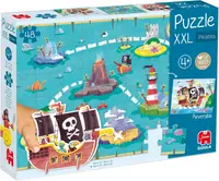 Puzzle cu două fețe Goula din 48 XXL piese - Pirați
