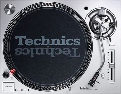 Placă turnantă Technics - SL-1200MK7EG, argintiu/negru