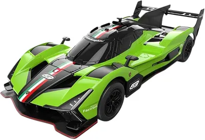 Mașină radiocomandată Rastar - Lamborghini SC63 LMDH, 1:24