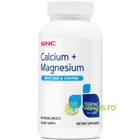 Formula Premium de Calciu, Magneziu, Zinc si Cupru 90cps