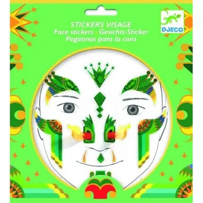 Stickere pentru față Djeco, dragon