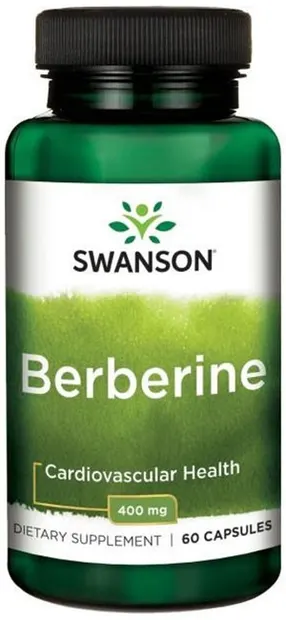 Berberine, 400 mg, 60 capsule, Swanson