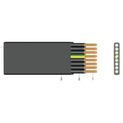 Cablu Plat H07vvh6-F 4g2,5 Mm - Schrack