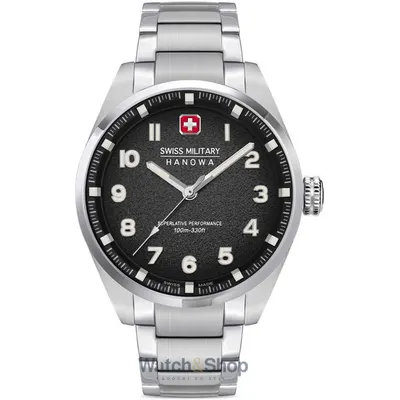 Ceas Swiss Military Hanowa Swiss Military Hanowa SMWGG0001503 Mens Watch Greyhound 42mm 10ATM