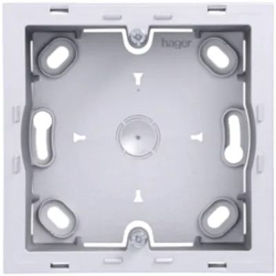 Adaptor montaj pe tencuială 2M, aluminiu