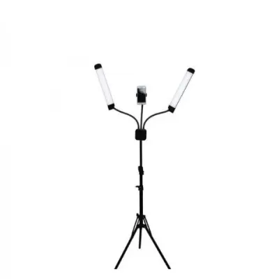 Lampa LED profesionla cu 2 brate, lumina rece/calda