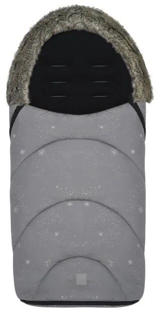 Sac pentru cărucior KikkaBoo - Trendy Galaxy, Grey