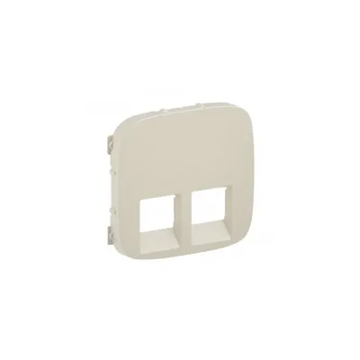 Capac Valena Allure - double RJ 45/RJ 11 priza - ivory