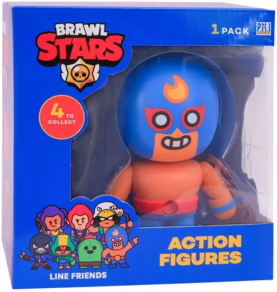 Figurină de acțiune P.M.I. Games: Brawl Stars - Characters (Season 1) (sortiment), 16.5 cm