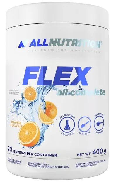 Flex All Complete, portocală, 400 g, AllNutrition