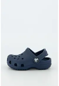 Saboti slingback cu detalii perforate - Bleumarin