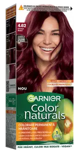 Vopsea de par permanenta Color Naturals 4.62 Cirese Dulci, 112ml, Garnier