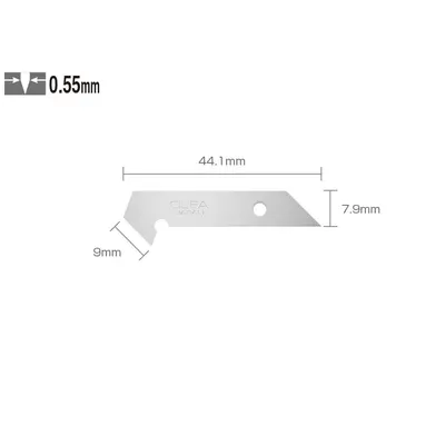 Set PB-450 - lame japoneze taiere plastic. plexglas. textolit. 5 bucati. Olfa