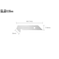 Set PB-450 - lame japoneze taiere plastic. plexglas. textolit. 5 bucati. Olfa