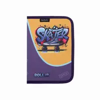 Penar neechipat, 1 fermoar, 2 extensii, 13.5x19.5x3 cm, Skater, Herlitz