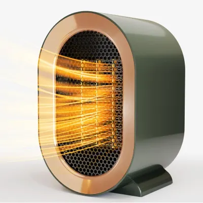 Aeroterma ceramica electrica Timebox, compact si silentios, Verde - Default Title