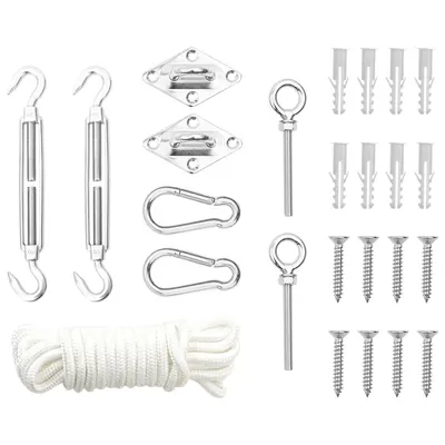 Gossi set accesorii parasolar, 9 piese, otel inoxidabil