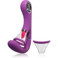 Pipedream Fantasy For Her Ultimate Pleasure vibrator cu stimularea clitorisului Purple 24.5 cm