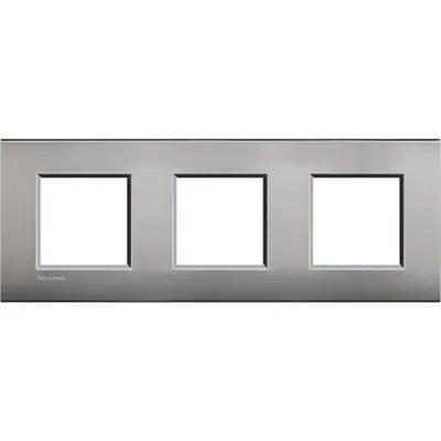 Rama LiVing Light Air 2+2+2 cu distan ta Intre axe de 71 mm - Nichel mat