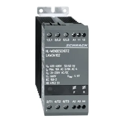 Contactor static comutator de sens 3p 10A/24-480VAC