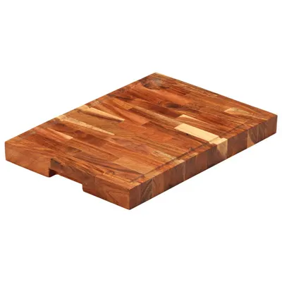 vidaXL Tocător, 42x30x4 cm, lemn masiv de acacia